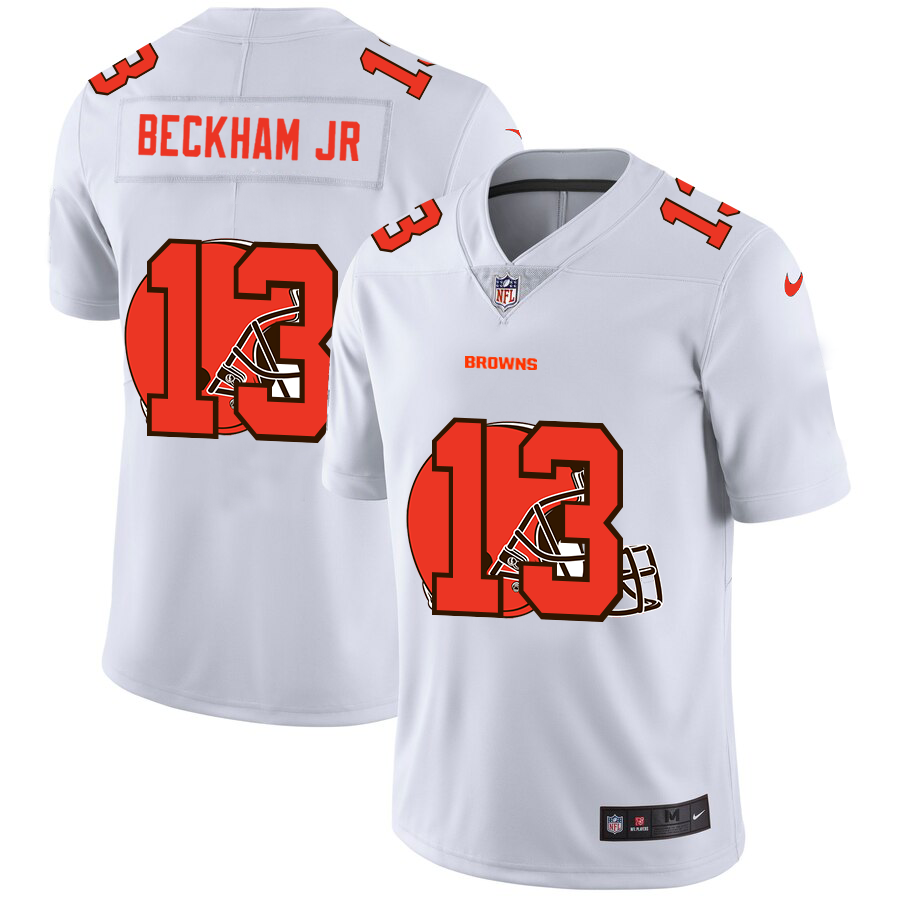 2020 New Men New Nike Cleveland Browns #13 Beckham jr Brown  Limited NFL Nike jerseys